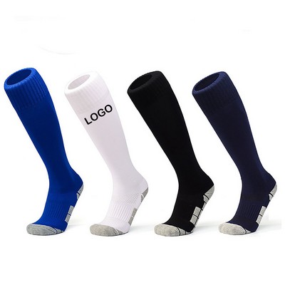 Knee High Cushion Soccer Sports Socks
