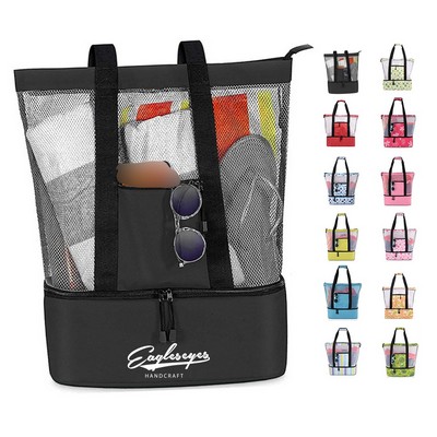 Waterproof Mesh Beach Tote Bag