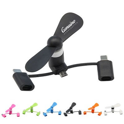 Mini USB Phone Fan
