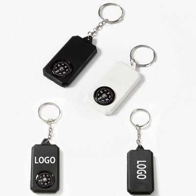 Mini Compass Keyring