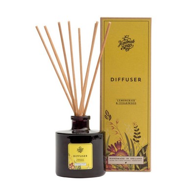 The Handmade Soap Co Reed Diffuser - Lemongrass And Cedarwood 180Ml
