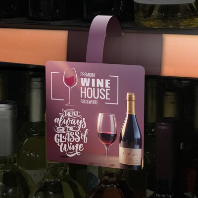 Shelf Wobblers - 3" x 3" Face - Custom Print - 1 Piece Unit