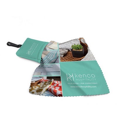 Keychain Pouch - Full Color Pouch, Full Color Cloth - Rush Production