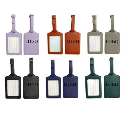 Leather Business Card Holder Luggage Tag