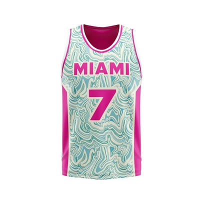 Custom Round Neck Basketball Jersey