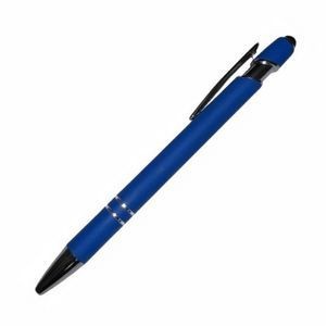 Lindsay Comfort rubberized style plunger action aluminum pen