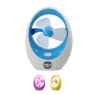 USB Powered Or Battery Operated Mini Desktop Fan