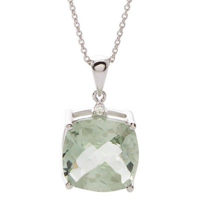 Jilco Inc Green Amethyst Necklace