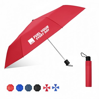 42" Arc Telescopic Folding Umbrella