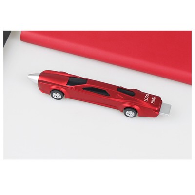 Promotional 0.7mm Smooth Ink Car Shape Pen Novelty Racing Car Auto Advertising Ball Pen