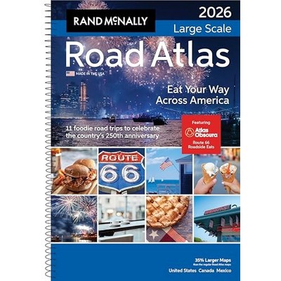 Rand McNally 2026 Large Scale Road Atlas