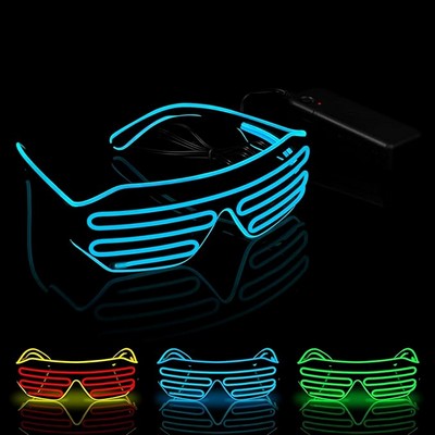 LED Flashing Shutter Glasses