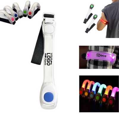 Adjustable LED Neon Light Up Armband