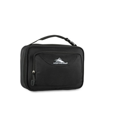 High Sierra Single Compartment Lunch Bag Black