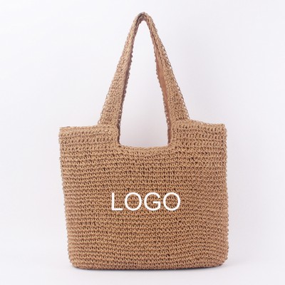 Straw Tote Bag
