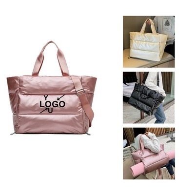 Women's Quilted Shoulder Bag