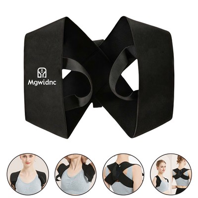 Posture Corrector for Women - Adjustable Back Brace for Straightening Spine