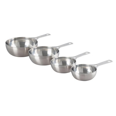 Le Creuset 4Pc Stainless Steel Batch Baking Measuring Cups