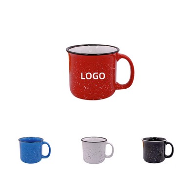 15 oz Ceramic Speckled Mug