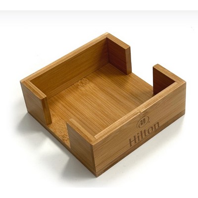Bamboo Holder For Coasters