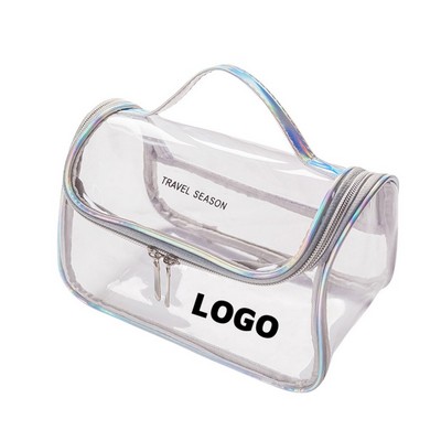 Transparent Tote Cosmetic Bag Organizer