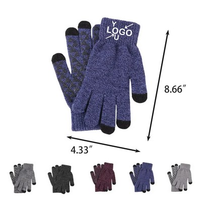 Cozy Touchscreen Gloves - Vibrant Hues