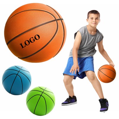8.3" Silent Basketball Shaped PU Foam Ball