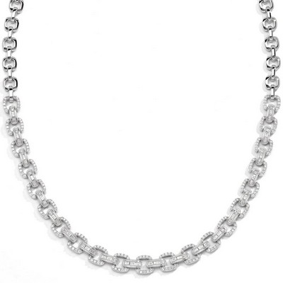Jilco Baguette Link Necklace