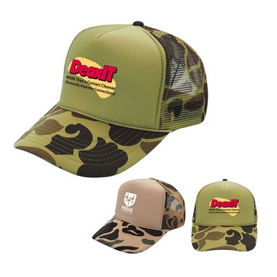 Trail Camo Trucker Hat