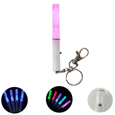 Mini LED Glow Stick Keychain