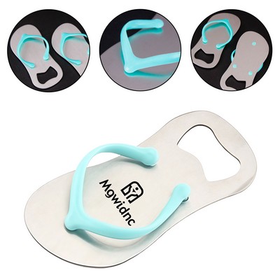 Flip Flop Bottle Opener, Stainless Steel Sandal Shoe Beer Opener