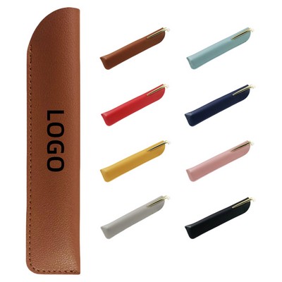Leather Single Pen Sleeve