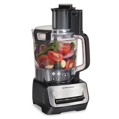 Hamilton Beach Stack & Snap Duo Food Processor, 14 Cup Capacity