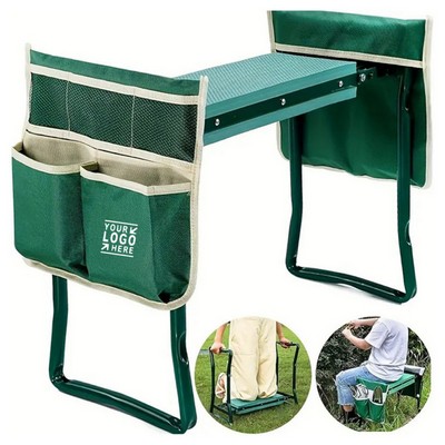 Garden Kneeler And Seat With Tool Pouch Bag - By Sea
