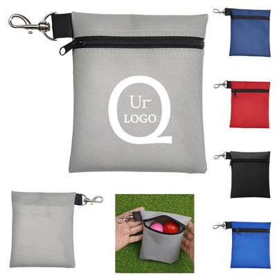 Nylon Golf Accessory Storage Pouch