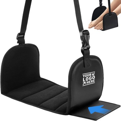 Under Desk Foot Hammock Footrest With Travel Bag