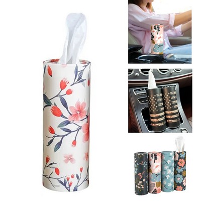 Car Tissues Holder with Facial Tissues