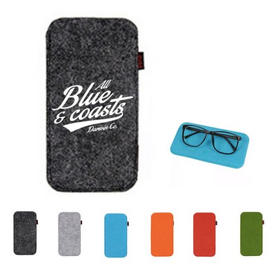 Felt Protective Eyewear Pouch