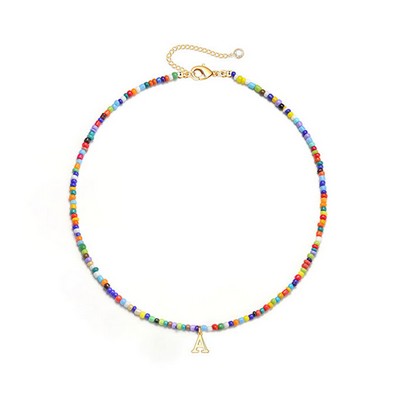 Vibrant Enamel Rainbow Pride Necklace