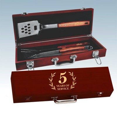 BBQ 3-Piece Rosewood Set