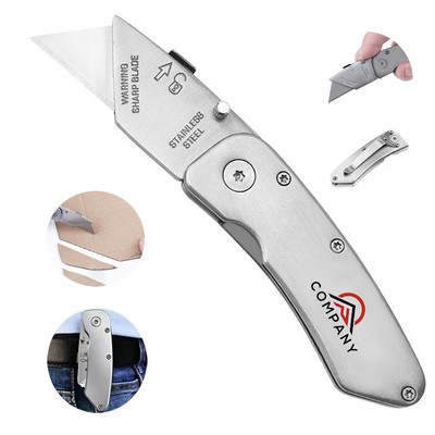 Box Cutter Stainless Steel Utility Knife