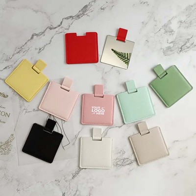Portable Card Makeup Mirror