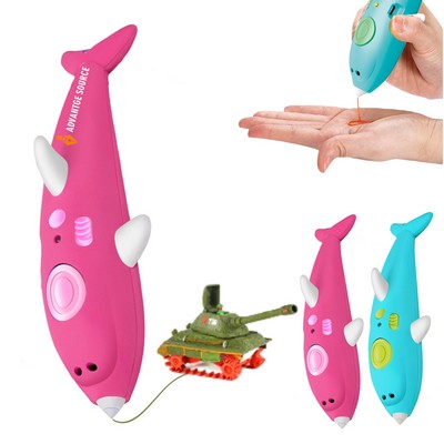 Children's Low-Temperature 3D Printing Pen for Creative Learning