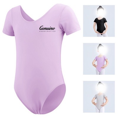 Kid Ballet Dance Spandex Bodysuit