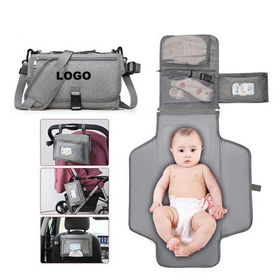 Portable Changing Pad with Shoulder Strap