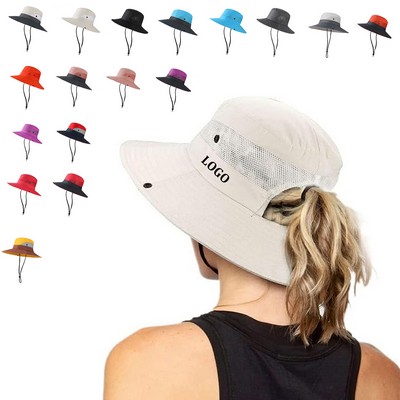 Outdoor Foldable Sun Mesh Hat