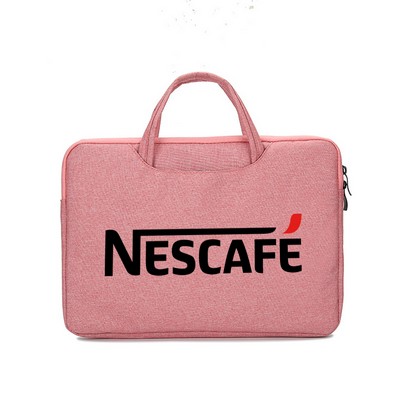 15.6" Full-Color Printed Business Laptop Bag with Smart Handle