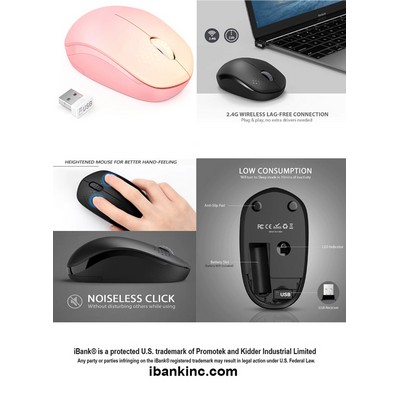 iBank ® Wireless Mouse for Laptop, PC, Tablet, Computer and Mac