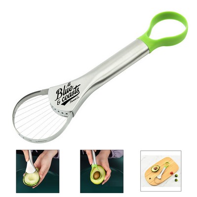 Stainless Steel 3-in-1 Avocado Tool with Hanging Hole