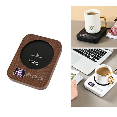 3 Gear Adjustable Electric Cup Warmer Fast Heating Coffee Mug with Temperature Display